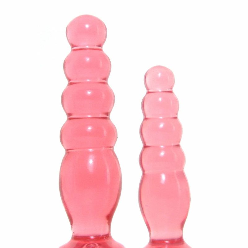 Anal Sex Toys | Crystal Jellies Anal Delight Trainer Kit In Pink Anal Sex Toys Anal Sex Toys