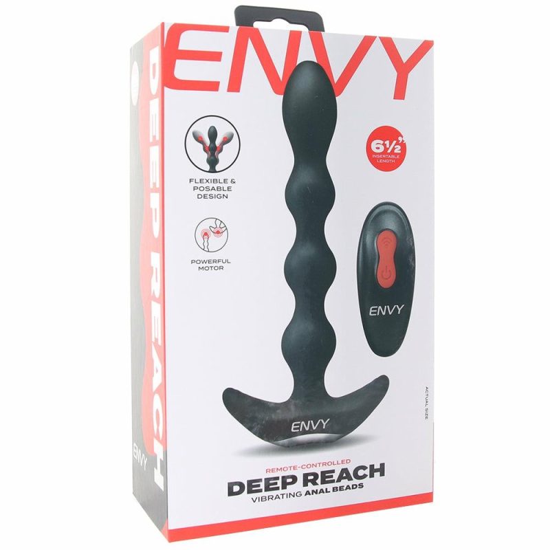 Anal Sex Toys | Envy Deep Reach Remote Anal Beads Anal Sex Toys Anal Sex Toys