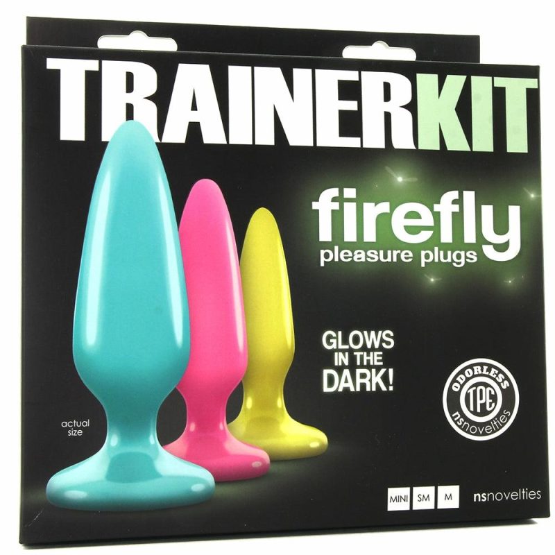 Anal Sex Toys | Firefly Pleasure Plugs Trainer Kit In Glow In The Dark Anal Sex Toys Anal Sex Toys