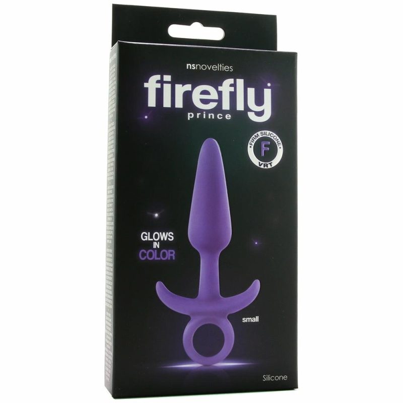 Anal Sex Toys | Firefly Prince Small Butt Plug In Glowing Purple Anal Sex Toys Anal Sex Toys