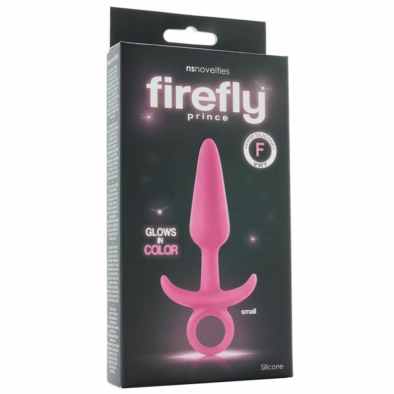 Anal Sex Toys | Firefly Small Prince Butt Plug In Glowing Pink Anal Sex Toys Anal Sex Toys