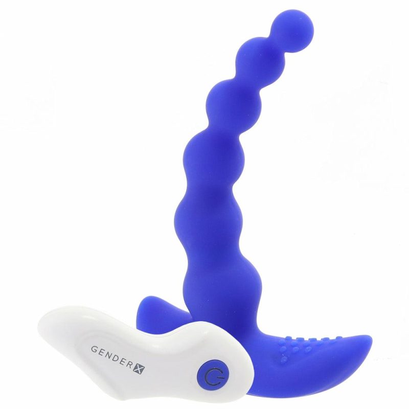 Anal Sex Toys | Gender X Beaded Pleasure Remote Vibe Anal Sex Toys Anal Sex Toys