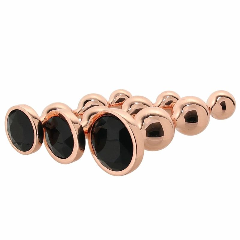 Anal Sex Toys | Gender X Gold Digger Beaded Plug Set Anal Sex Toys Anal Sex Toys