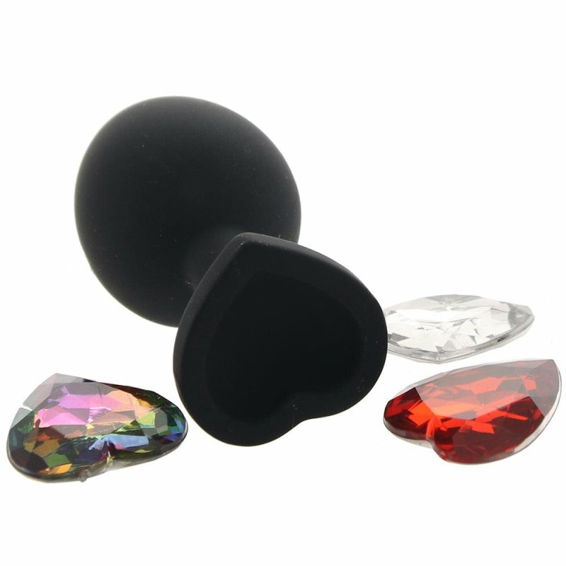 Anal Sex Toys | Glams Xchange Heart Gem Butt Plug In Medium Anal Sex Toys Anal Sex Toys