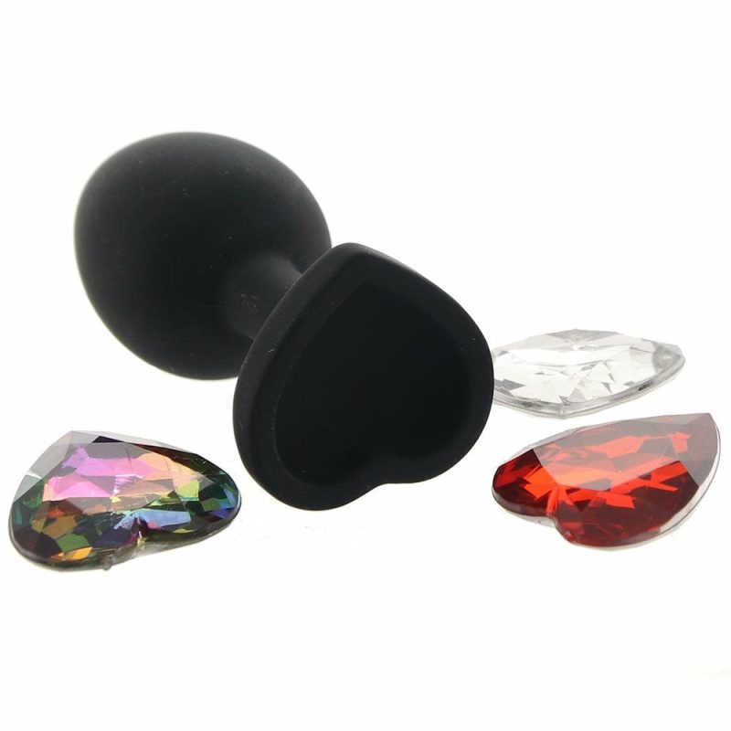 Anal Sex Toys | Glams Xchange Heart Gem Butt Plug In Small Anal Sex Toys Anal Sex Toys