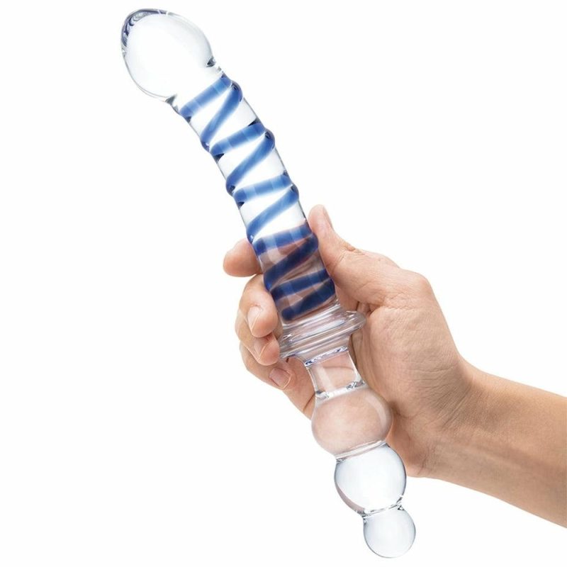 Anal Sex Toys | Gläs Twister 10 Inch Dual Ended Glass Dildo Anal Sex Toys Anal Sex Toys