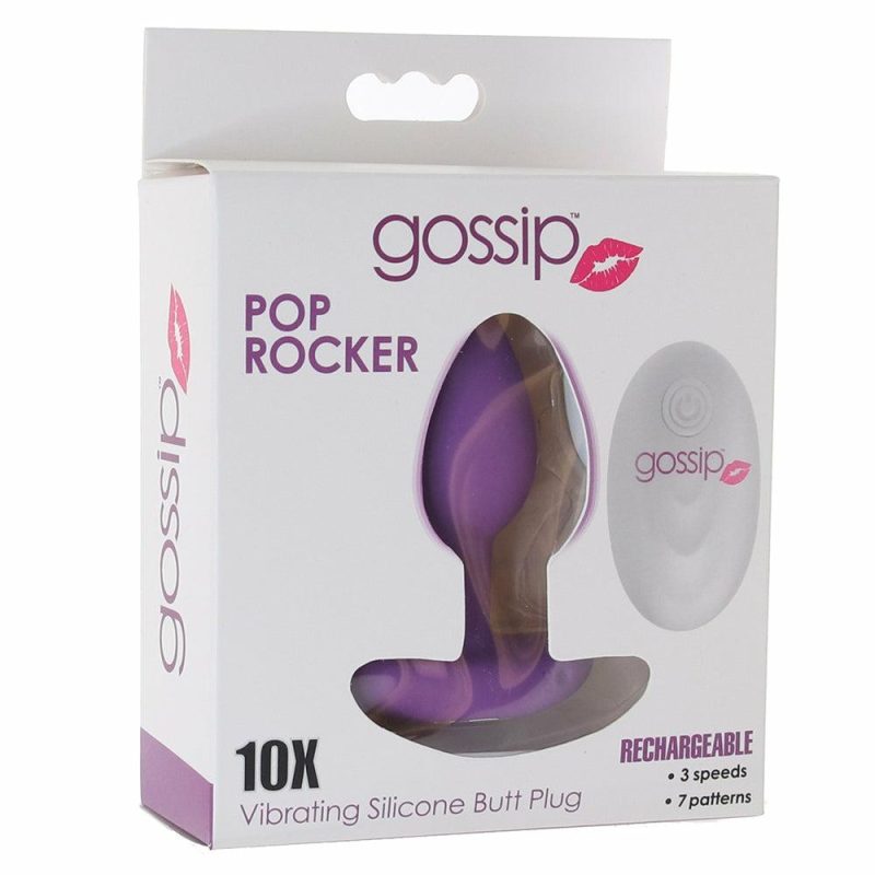 Anal Sex Toys | Gossip Pop Rocker Vibrating Butt Plug Anal Sex Toys Anal Sex Toys