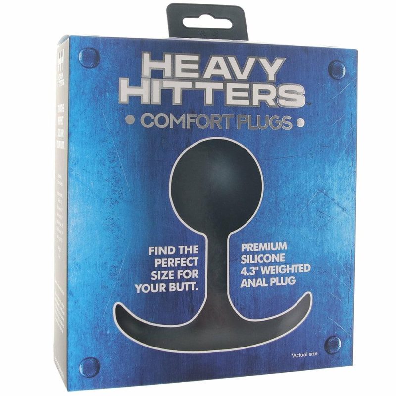 Anal Sex Toys | Heavy Hitters 4.3 Inch Weighted Round Plug Anal Sex Toys Anal Sex Toys