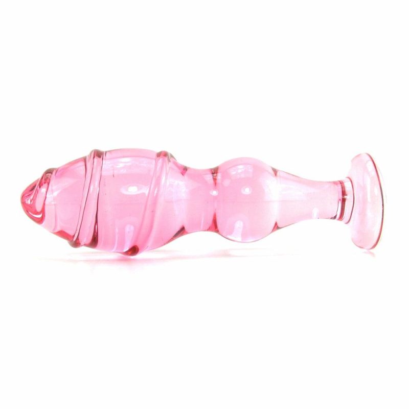 Anal Sex Toys | Icicles No. 27 Glass Plug In Pink Anal Sex Toys Anal Sex Toys