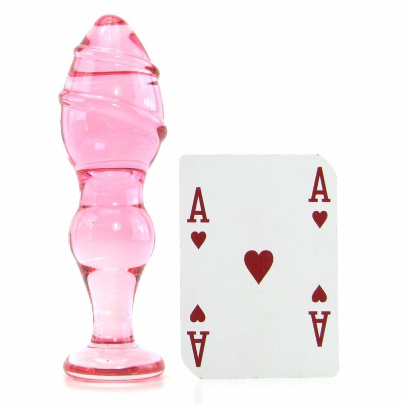 Anal Sex Toys | Icicles No. 27 Glass Plug In Pink Anal Sex Toys Anal Sex Toys