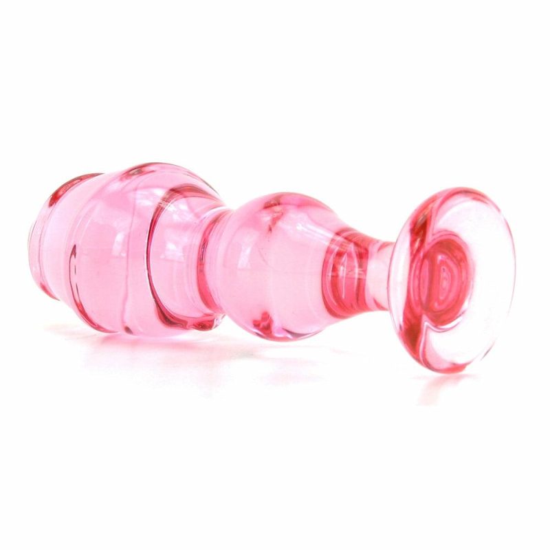 Anal Sex Toys | Icicles No. 27 Glass Plug In Pink Anal Sex Toys Anal Sex Toys