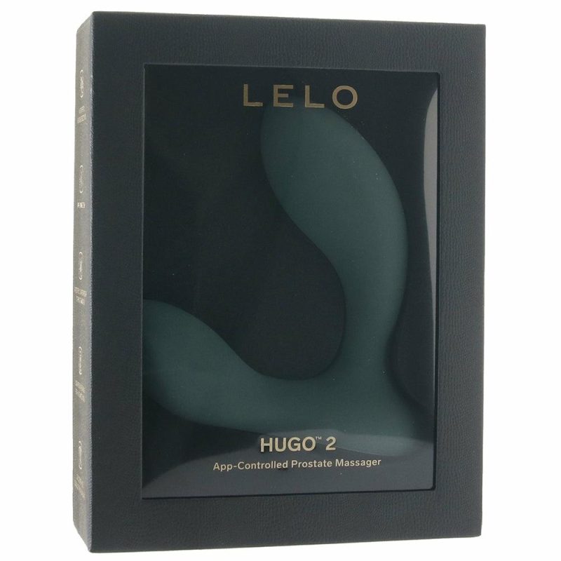 Anal Sex Toys | Lelo Hugo 2 App-Controlled Prostate Massager In Green Anal Sex Toys Anal Sex Toys