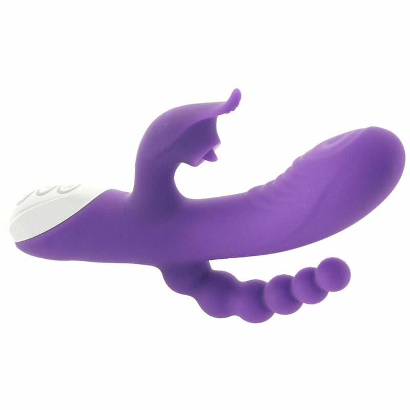 Anal Sex Toys | Lick Me Triple Stim Rabbit Vibe Anal Sex Toys Anal Sex Toys