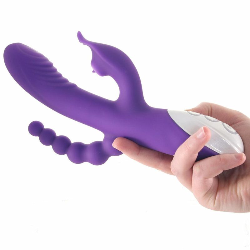 Anal Sex Toys | Lick Me Triple Stim Rabbit Vibe Anal Sex Toys Anal Sex Toys