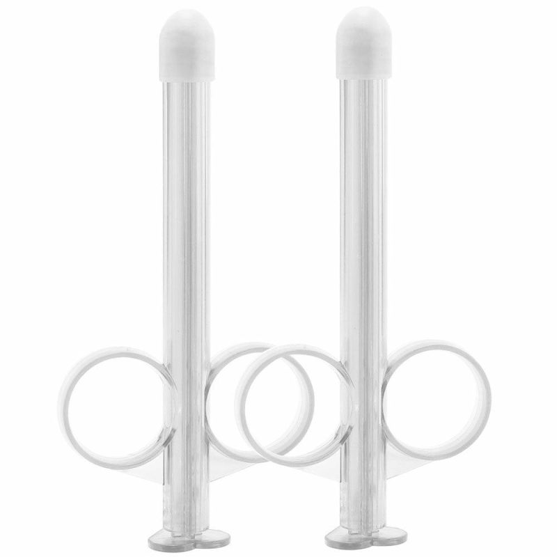 Anal Sex Toys | Lube Tube Applicator 2 Pack In Clear Anal Sex Toys Anal Sex Toys