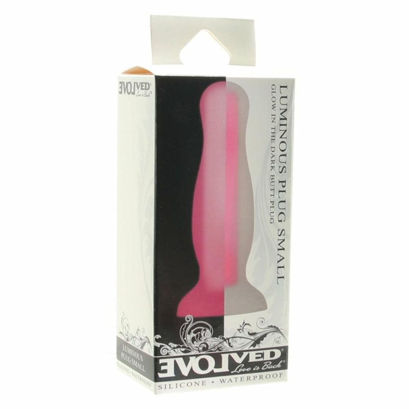 Anal Sex Toys | Luminous Glow In The Dark Small Butt Plug In Pink Anal Sex Toys Anal Sex Toys