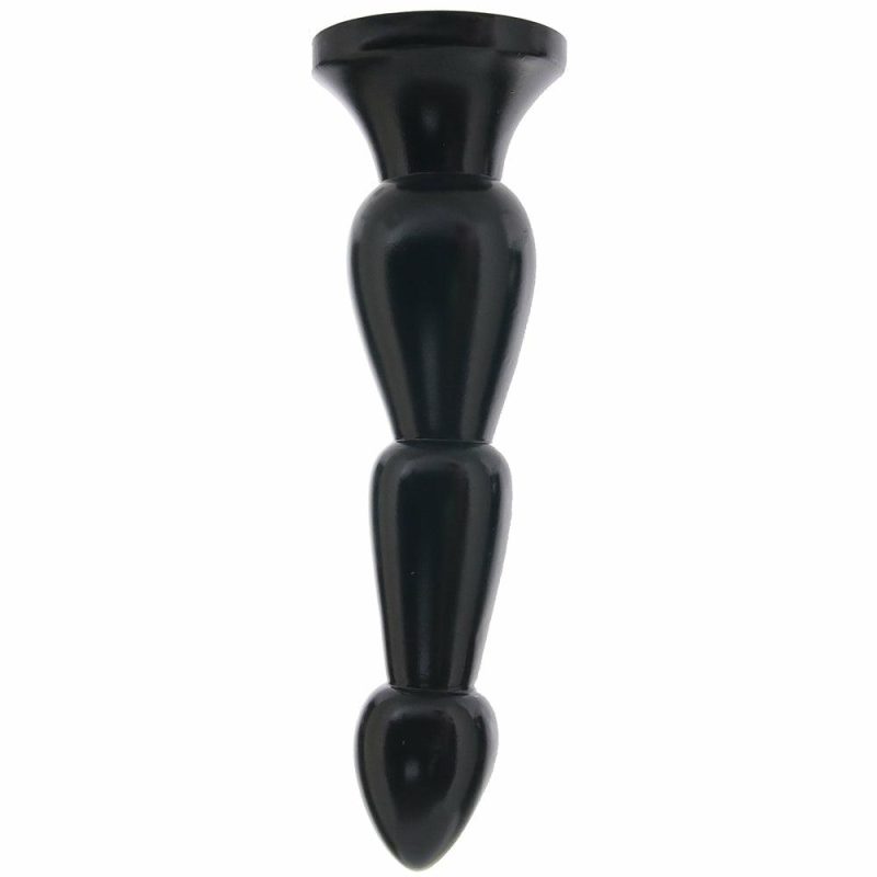 Anal Sex Toys | Lux Fetish 9 Inch Ribbed Butt Plug Anal Sex Toys Anal Sex Toys