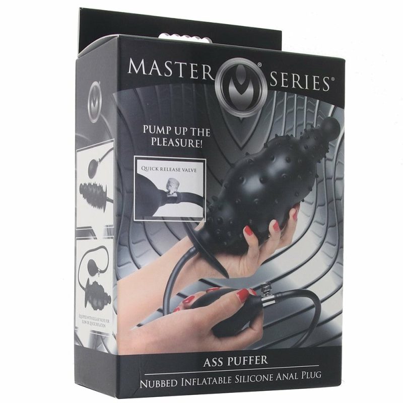 Anal Sex Toys | Master Series Ass Puffer Nubbed Inflatable Anal Plug Anal Sex Toys Anal Sex Toys