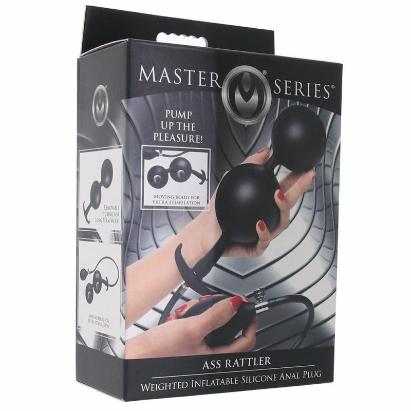 Anal Sex Toys | Master Series Ass Rattler Inflatable Plug Anal Sex Toys Anal Sex Toys