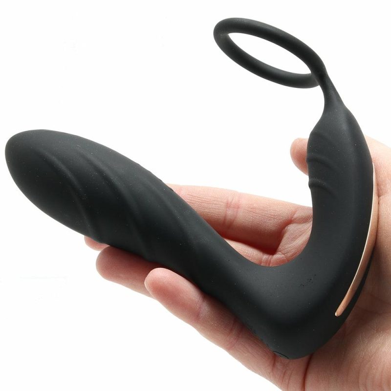 Anal Sex Toys | Ouch! E-Stim Vibrating Butt Plug With Ring Anal Sex Toys Anal Sex Toys