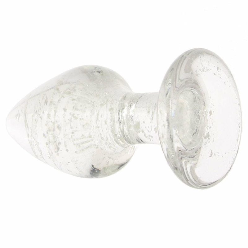 Anal Sex Toys | Ouch! Glow In The Dark Glass Butt Plug In Large Anal Sex Toys Anal Sex Toys