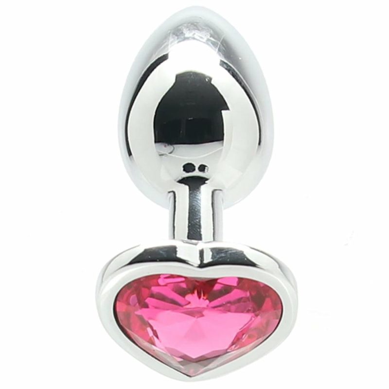 Anal Sex Toys | Ouch! Pink Heart Gem Plug In Small Anal Sex Toys Anal Sex Toys