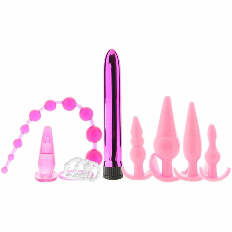 Anal Sex Toys | Pink Elite 10Pc Anal Play Kit Anal Sex Toys Anal Sex Toys