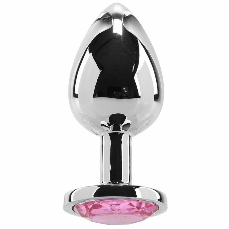 Anal Sex Toys | Pink Gem Anal Plug In Large Anal Sex Toys Anal Sex Toys