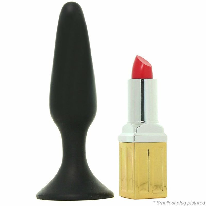 Anal Sex Toys | Pinkcherry Silicone Anal Trainer Kit In Black Anal Sex Toys Anal Sex Toys