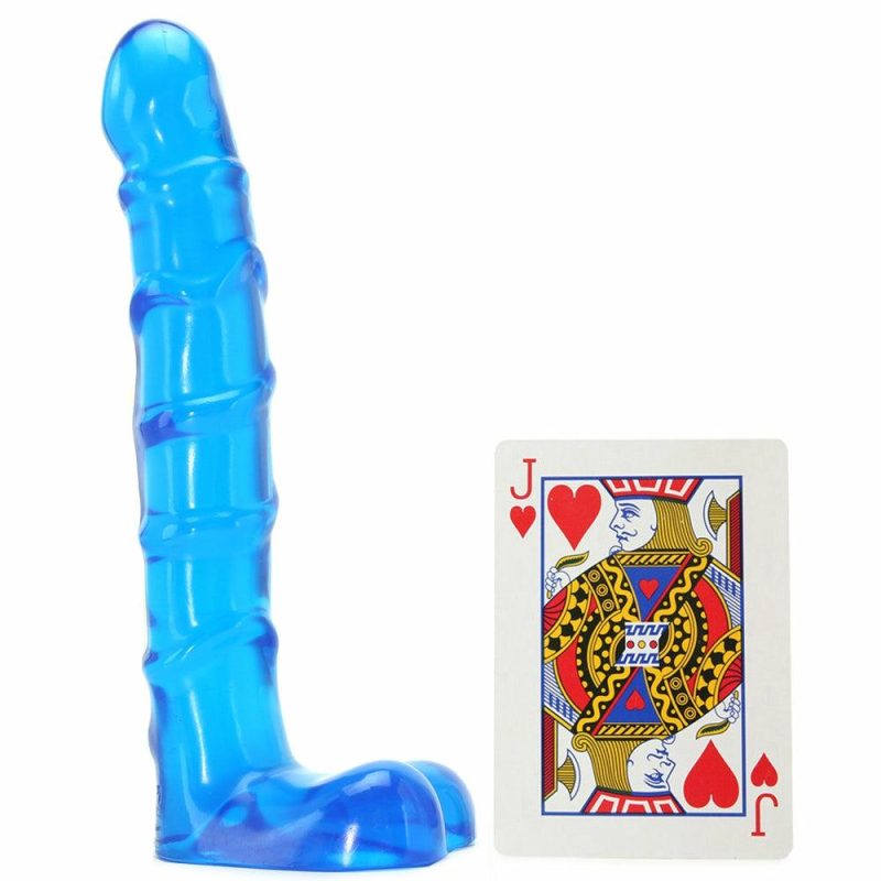 Anal Sex Toys | Raging Hard-Ons Slimline 7 Inch Ballsy In Blue Anal Sex Toys Anal Sex Toys