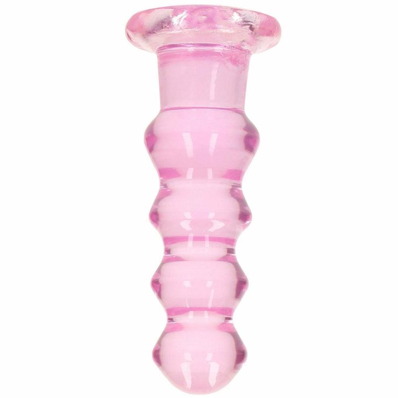 Anal Sex Toys | Realrock Crystal Clear Jelly 5.5 Inch Curvy Dildo In Pink Anal Sex Toys Anal Sex Toys