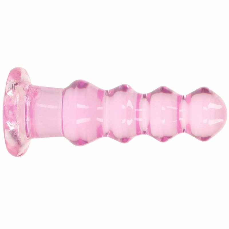 Anal Sex Toys | Realrock Crystal Clear Jelly 5.5 Inch Curvy Dildo In Pink Anal Sex Toys Anal Sex Toys