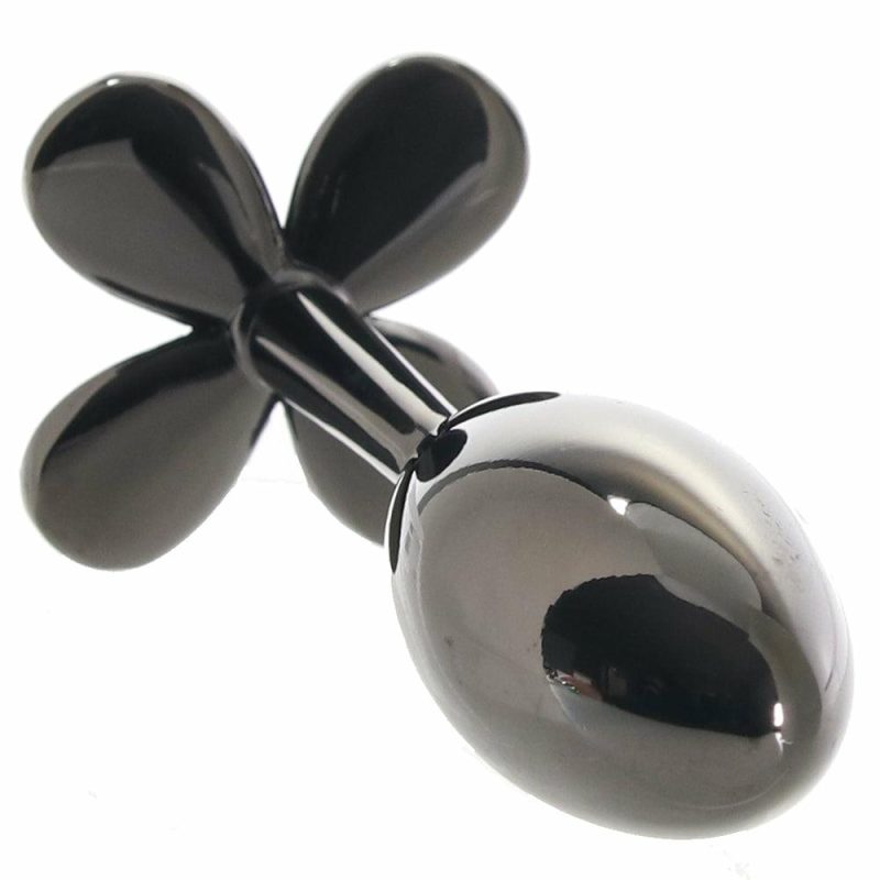 Anal Sex Toys | Rear Assets Clover Plug In Gunmetal Anal Sex Toys Anal Sex Toys