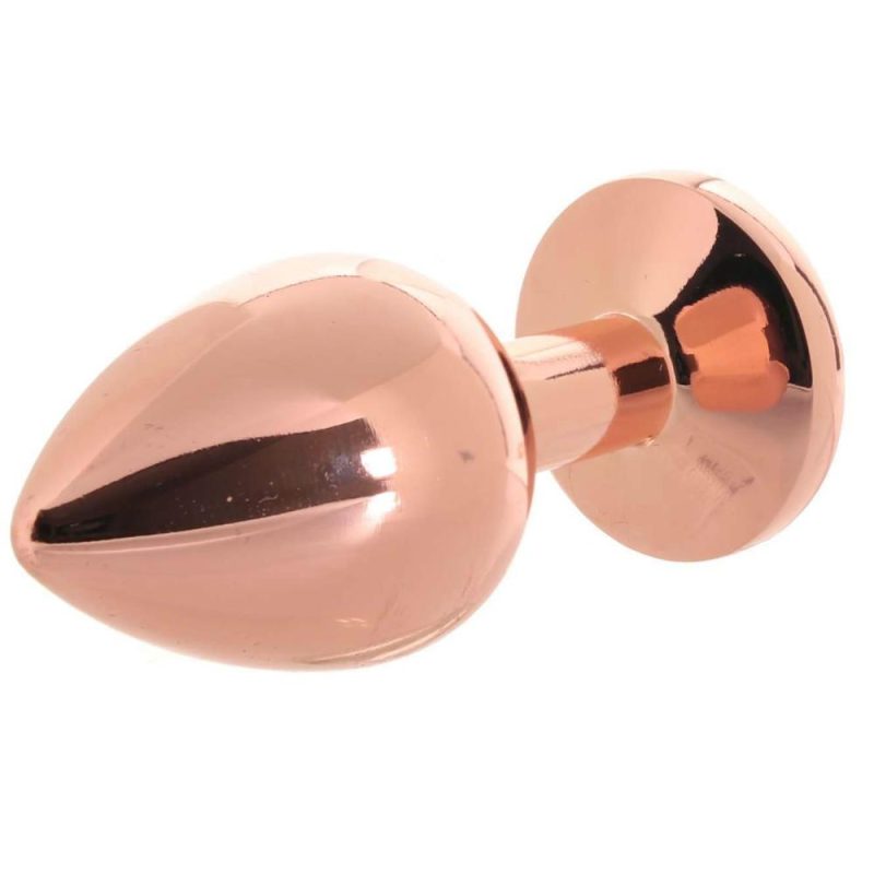 Anal Sex Toys | Rear Assets Medium Rose Aluminum Plug In Rose/Pink Anal Sex Toys Anal Sex Toys