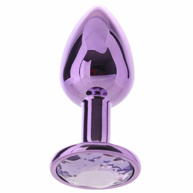 Anal Sex Toys | Rear Assets Small Purple Gem Plug In Purple Anal Sex Toys Anal Sex Toys