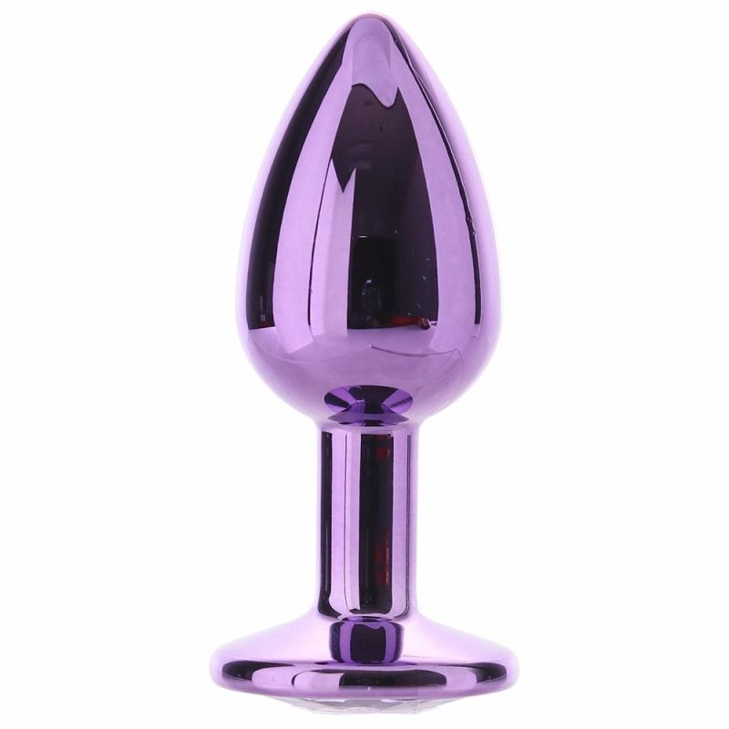 Anal Sex Toys | Rear Assets Small Purple Gem Plug In Purple Anal Sex Toys Anal Sex Toys