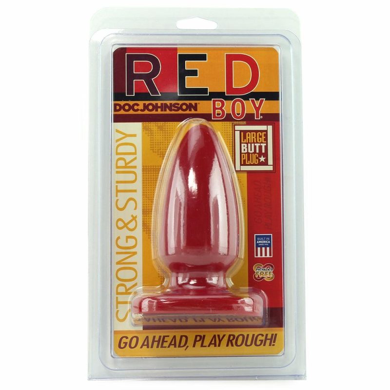 Anal Sex Toys | Red Boy Large Butt Plug Anal Sex Toys Anal Sex Toys