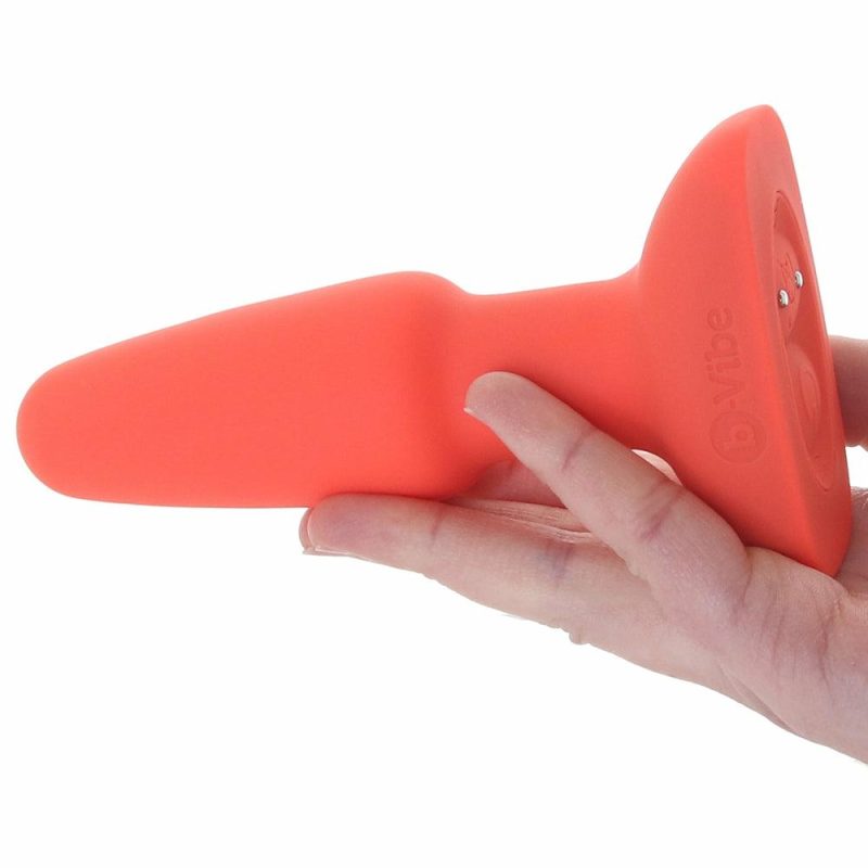 Anal Sex Toys | Remote Silicone Rimming 2 Plug In Orange Anal Sex Toys Anal Sex Toys