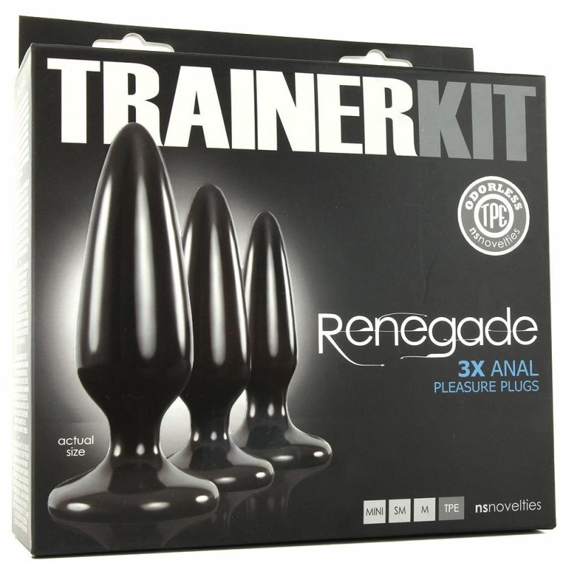 Anal Sex Toys | Renegade 3X Anal Trainer Kit In Black Anal Sex Toys Anal Sex Toys