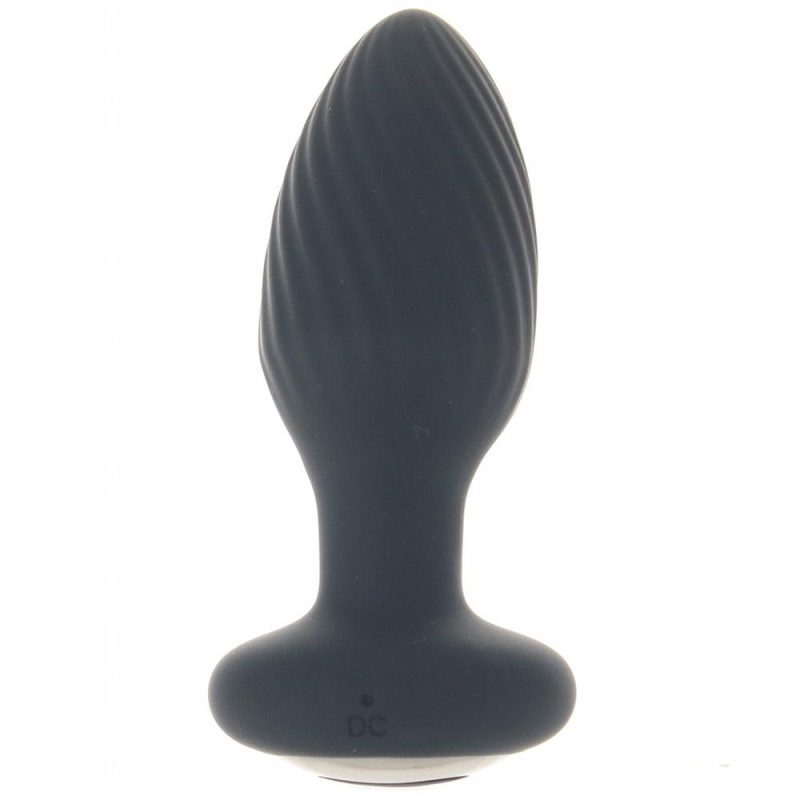 Anal Sex Toys | Renegade Alpine Gyrating Remote Plug In Black Anal Sex Toys Anal Sex Toys