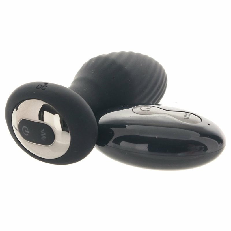 Anal Sex Toys | Renegade Alpine Gyrating Remote Plug In Black Anal Sex Toys Anal Sex Toys