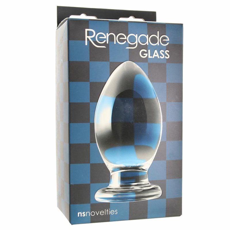 Anal Sex Toys | Renegade Bishop Glass Plug Anal Sex Toys Anal Sex Toys