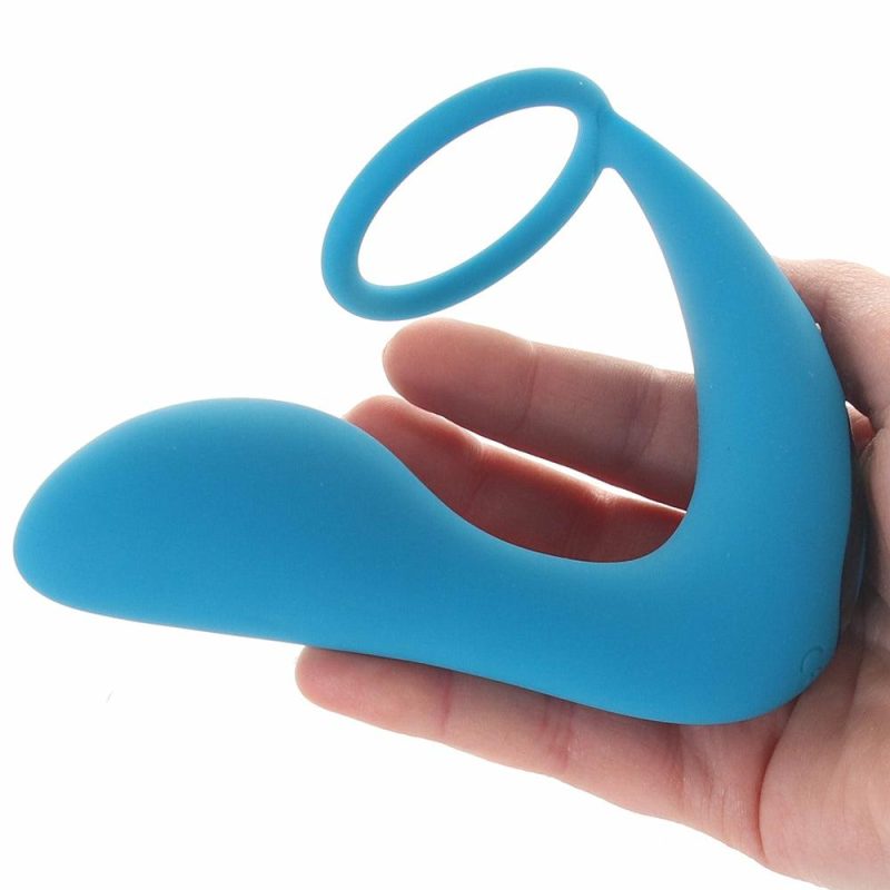 Anal Sex Toys | Renegade Slingshot Ii Ring And Prostate Stimulator In Teal Anal Sex Toys Anal Sex Toys