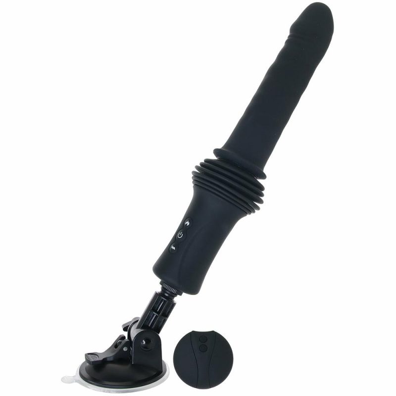 Anal Sex Toys | Renegade Super Stroker Thrusting Vibe In Black Anal Sex Toys Anal Sex Toys