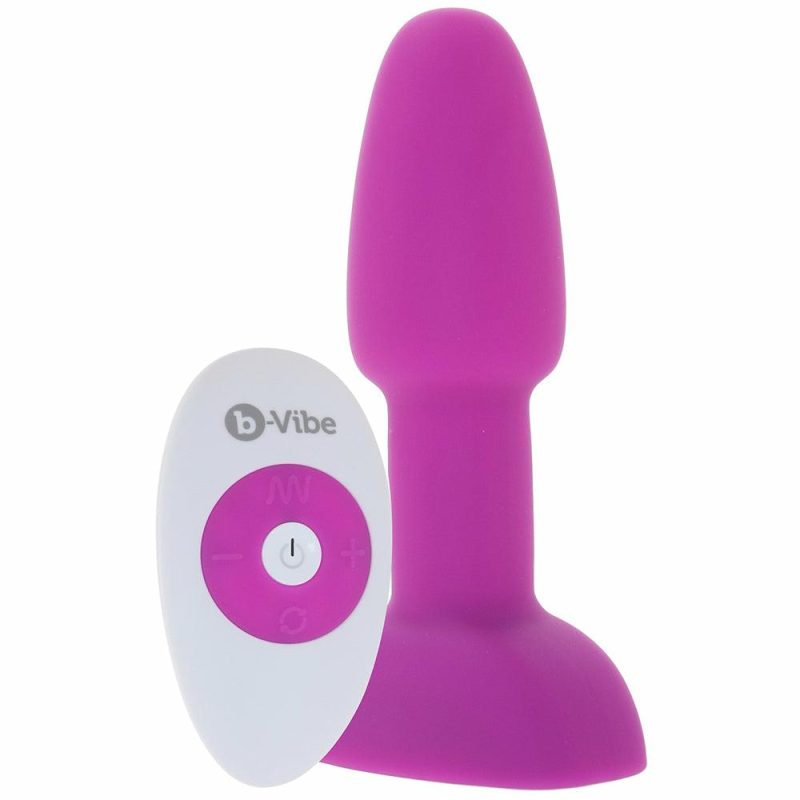 Anal Sex Toys | Rimming Petite Remote Rotating Plug In Fuchsia Anal Sex Toys Anal Sex Toys