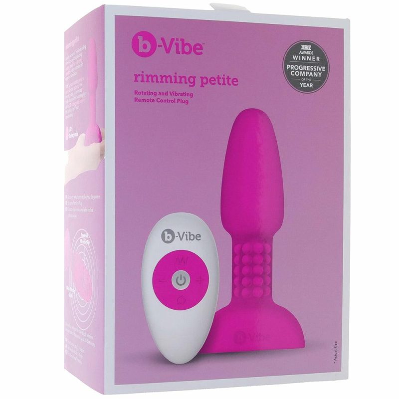 Anal Sex Toys | Rimming Petite Remote Rotating Plug In Fuchsia Anal Sex Toys Anal Sex Toys