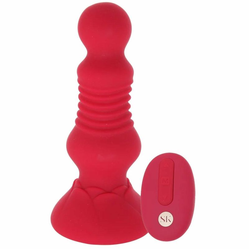 Anal Sex Toys | Secret Kisses Rosebud Thrusting Butt Plug Anal Sex Toys Anal Sex Toys