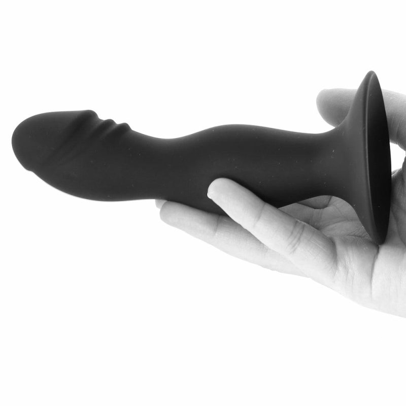 Anal Sex Toys | Silicone Anal Stud In Black Anal Sex Toys Anal Sex Toys