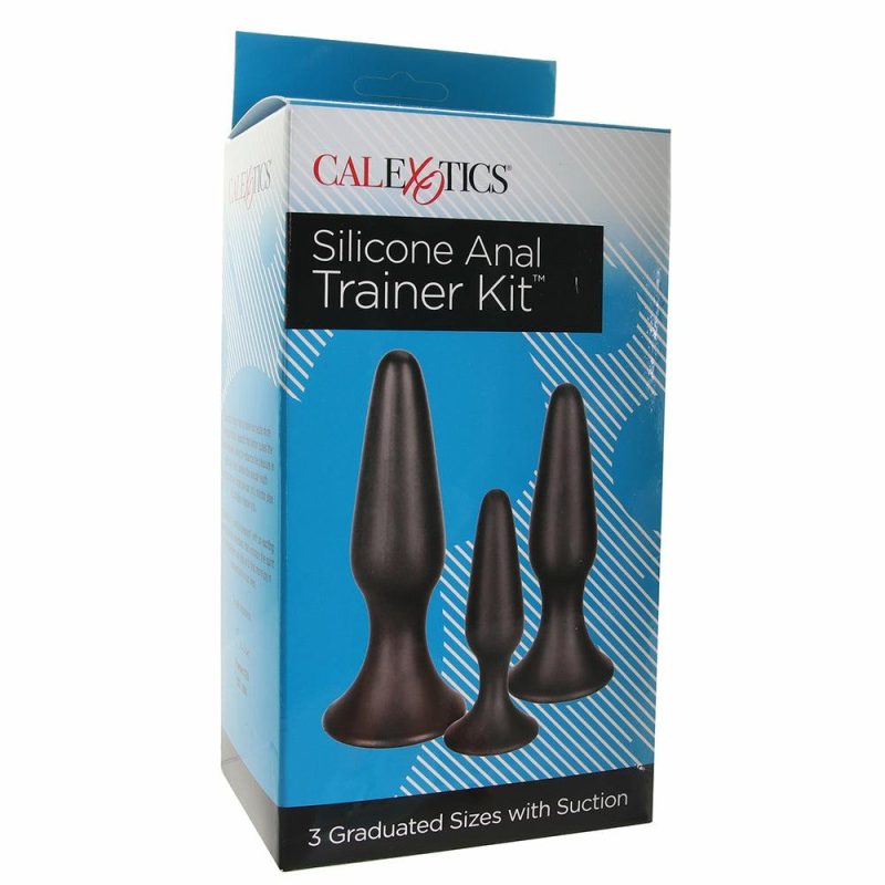 Anal Sex Toys | Silicone Anal Trainer Kit In Black Anal Sex Toys Anal Sex Toys