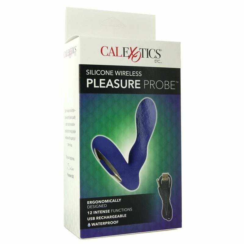 Anal Sex Toys | Silicone Wireless Pleasure Probe In Blue Anal Sex Toys Anal Sex Toys